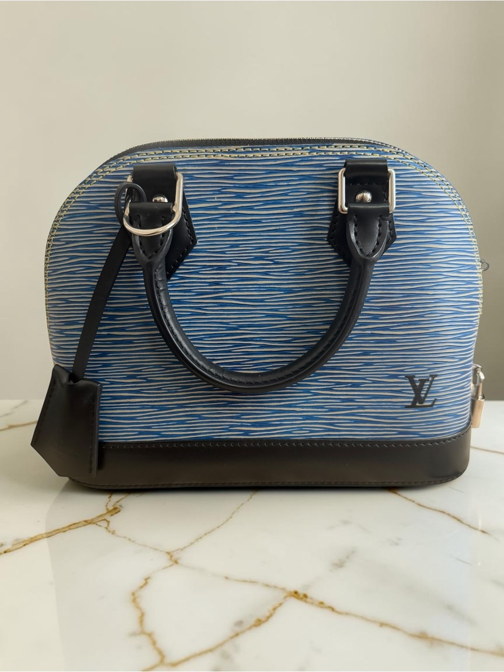 Louis Vuitton Alma BB Epi denim - Picture 3 of 8